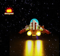 Brick Shine -  Light Kit for LEGO® Star Wars OBI-Wan Kenobi's Jedi Starfighter 75333