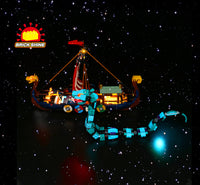 Brick Shine -  Light kit for LEGO® Viking Ship and the Midgard Serpent 31132