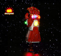 Brick Shine -  Light kit for LEGO® Nano Gauntlet 76223