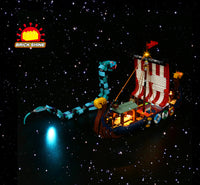 Brick Shine -  Light kit for LEGO® Viking Ship and the Midgard Serpent 31132