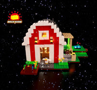 Brick Shine -  Light Kit for LEGO® The Red Barn 21187