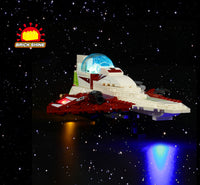 Brick Shine -  Light Kit for LEGO® Star Wars OBI-Wan Kenobi's Jedi Starfighter 75333