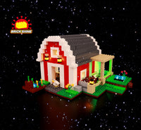 Brick Shine -  Light Kit for LEGO® The Red Barn 21187
