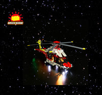 Brick Shine -  Light Kit for LEGO® Airbus H175 Rescue Helicopter 42145