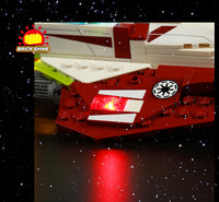 Brick Shine -  Light Kit for LEGO® Star Wars OBI-Wan Kenobi's Jedi Starfighter 75333