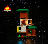 Brick Shine -  Light Kit for LEGO® The Modern Treehouse 21174