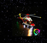 Brick Shine -  Light Kit for LEGO® Airbus H175 Rescue Helicopter 42145