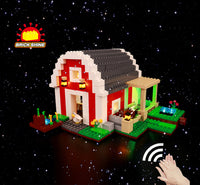 Brick Shine -  Light Kit for LEGO® The Red Barn 21187