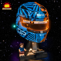 Brick Shine GC Light Kit for LEGO® McLaren Mastercard F1® Team Oscar Piastri Helmet 43017
