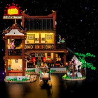 Brick Shine GC Light Kit for LEGO® Ancient Moon-Gazing Inn 80121
