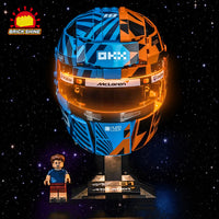 Brick Shine GC Light Kit for LEGO® McLaren Mastercard F1® Team Oscar Piastri Helmet 43017
