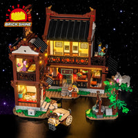 Brick Shine GC Light Kit for LEGO® Ancient Moon-Gazing Inn 80121

