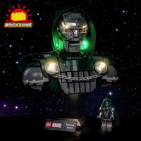 Brick Shine GC Light Kit for LEGO® Doctor Doom Bust 76345
