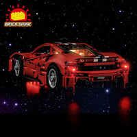 Brick Shine GC Light Kit for LEGO® Ferrari 488 Pista Car 42235
