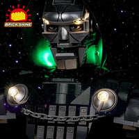 Brick Shine GC Light Kit for LEGO® Doctor Doom Bust 76345
