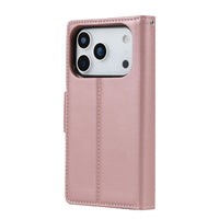 Hanman 2 in 1 Detachable Magnetic Flip Leather Wallet Case for iPhone 17 Pro Max / 18 Pro Max
