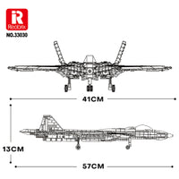 Reobrix SU-57 Heavy Fighter Sukhoi
