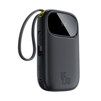 Baseus EnerFill FC31 Digital Display Power Bank with 2 Built-in Cables 10000mAh 45W
