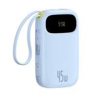 Baseus EnerFill FC31 Digital Display Power Bank with 2 Built-in Cables 10000mAh 45W