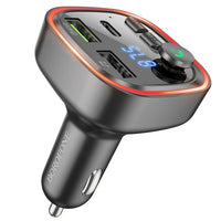 BOROFONE BC48 Broad QC3.0 car BT FM transmitter - black
