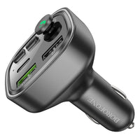 BOROFONE BC48 Broad QC3.0 car BT FM transmitter - black
