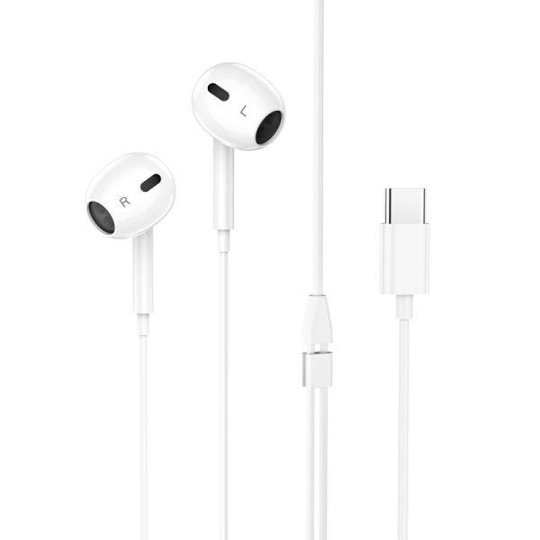 BOROFONE BM80 Max Gorgeous Type-C wire-controlled digital earphones with microphone