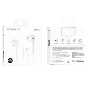 BOROFONE BM80 Magnificent Type-C wire-controlled digital earphones with microphone