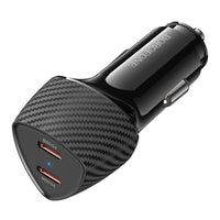 BOROFONE BZ31D Solid PD60W(2C) car charger - black
