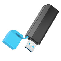 BOROFONE DH9 Wisdom 2-in-1 USB 3.0 card reader - black blue
