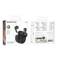 BOROFONE FQ2 Air wireless BT headset - black
