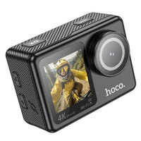 hoco DV101 dual color screen sports camera - black
