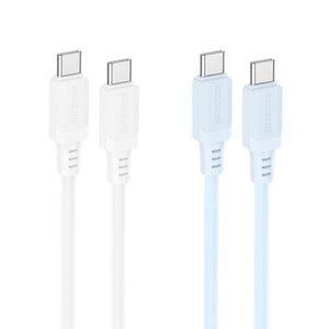 BOROFONE BX115 Lotto 60W silicone charging data cable C to C