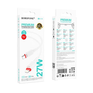 BOROFONE BX110 Beneficio PD charging data cable iP