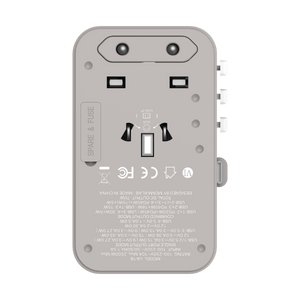 Momax World 70W GaN AC Travel Adaptor With cable
