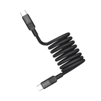 Momax Mag.Link Magnetic USB-C to USB-C cable 60w 2M - Black
