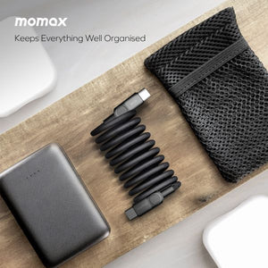 Momax Mag.Link Magnetic USB-C to USB-C cable 60w 2M - Black