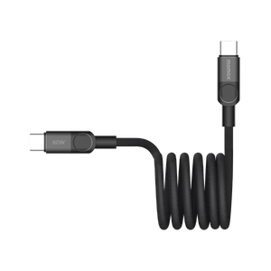Momax Mag.Link Magnetic USB-C to USB-C cable 60w 2M - Black