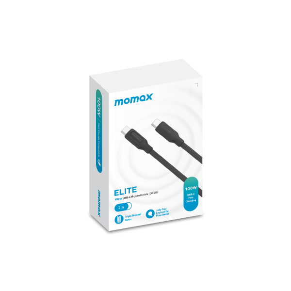Momax Elite link 100w usbc braided cable