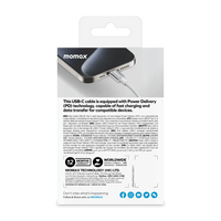 Momax Elite link 60W USB C to USB C-0.5m
