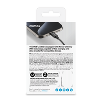 Momax Elite link 60W USB C to USB C-0.5m
