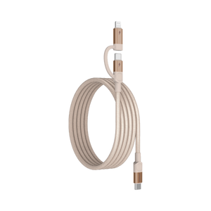 Momax Mag.Link Duo Magnetic USB-C to USB-C & Lightning Cable 60W - 1m