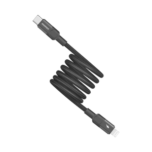 Momax Mag.Link Magnetic USB-C to Lightning Cable 60W Up to 1m - black