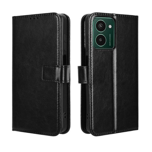 HMD Pulse Pro BLACKTECH Royal Leather Wallet - Black
