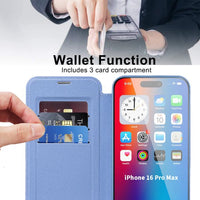 iPhone 16e BLACKTECH Leather Lux (MagSafe Compatible)
