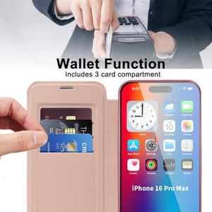 iPhone 16e BLACKTECH Leather Lux (MagSafe Compatible)