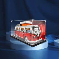 Display King - Acrylic display case with screw for LEGO Volkswagen T1 Camper Van10220
