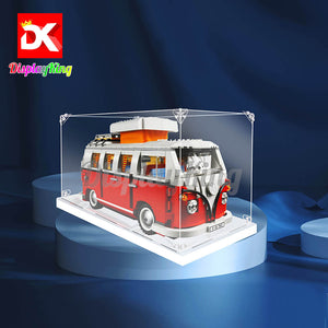 Display King - Acrylic display case with screw for LEGO Volkswagen T1 Camper Van10220