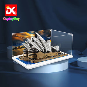 Display King - Acrylic display case with screw for LEGO® Sydney Opera House 10234