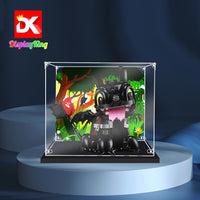 Display King -Acrylic display case with screw for LEGO® How to Train Your Dragon: Toothless 10375

