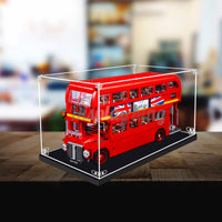 Display King - Acrylic display case with screw for Lego® Londoner Bus 10258
